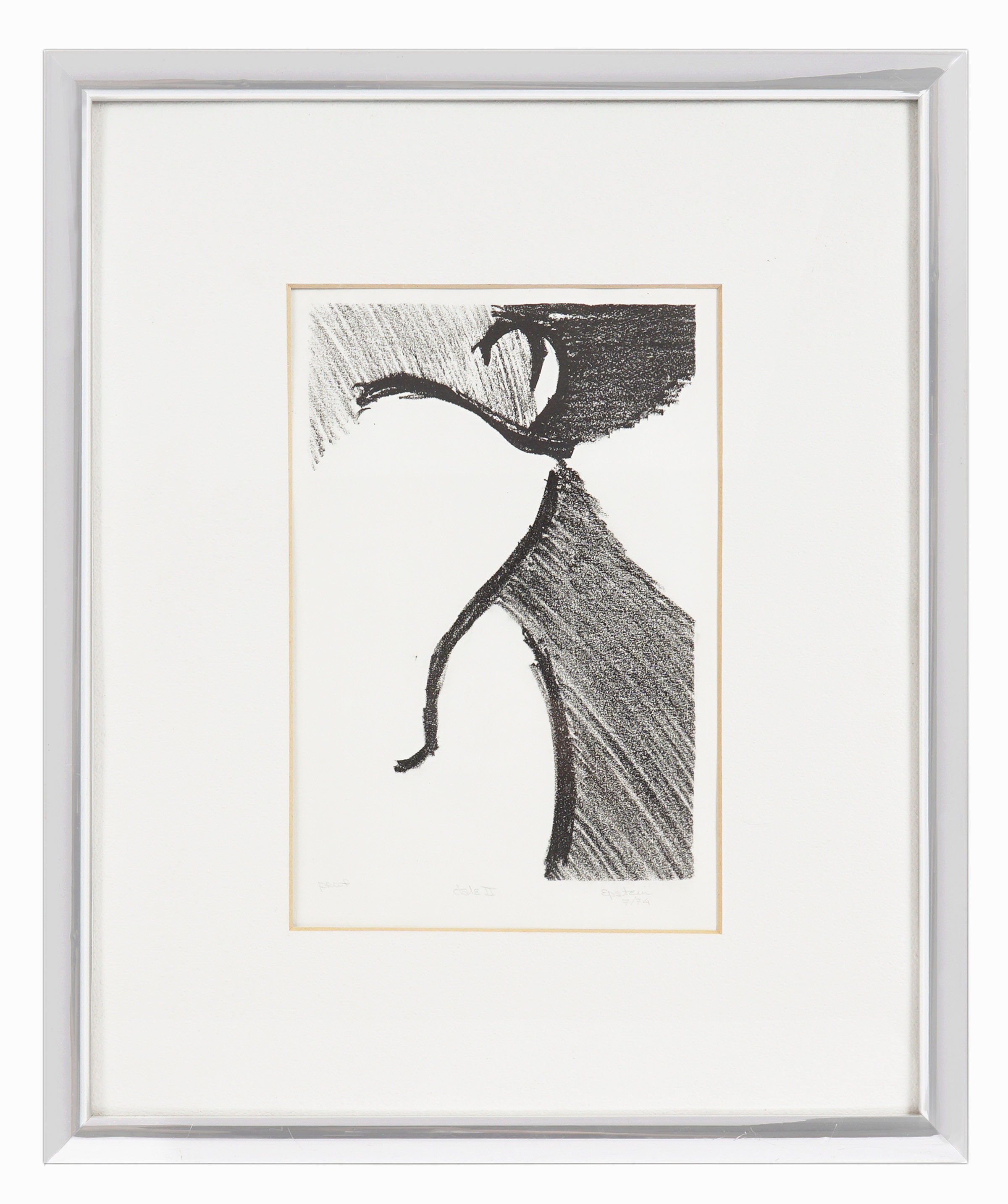 額縁込みメキシコ画家ミッドセンチュリー 1974年 エプスタイン 抽象版画（紙） ミッドセンチュリーモダン - Etsy