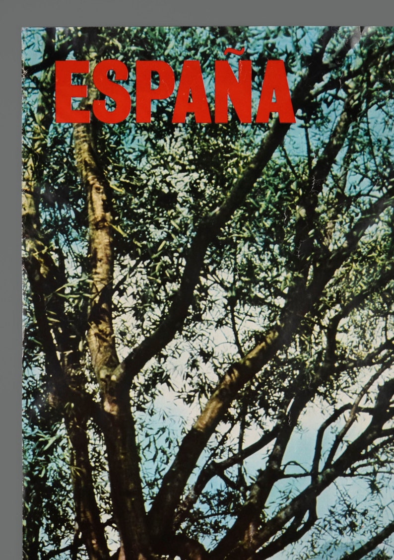 1970s Marbella Malaga Spain Espana Travel Poster 24.5 x 39 Vintage Poster image 5