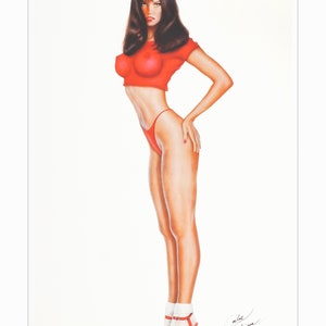 Carlos Cartagena Pin-Up Print on Paper Playboy Poster image 2