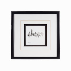 Chicago Skyline Giclée Stampa su carta