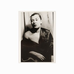 Fotofolio Postal Billie Holiday Postal Vintage