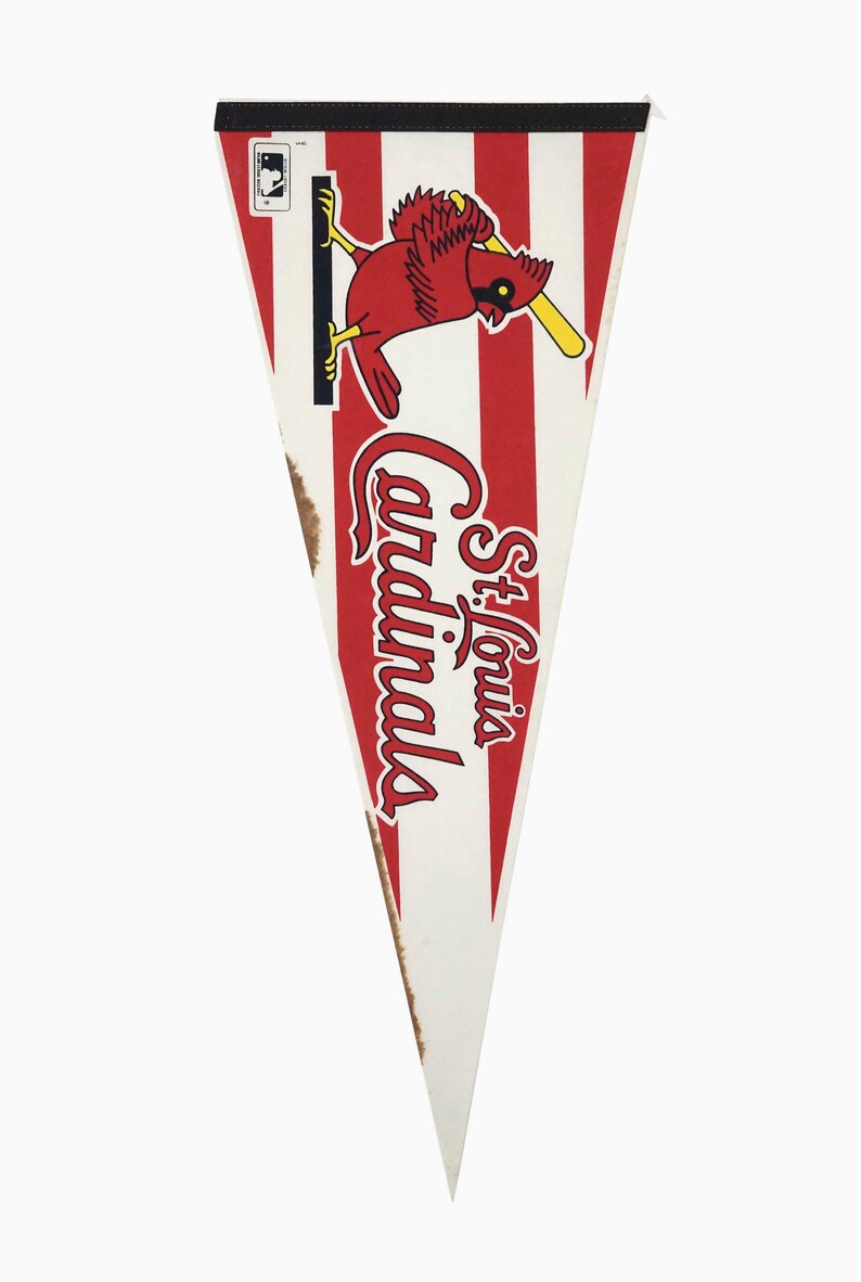 Vintage St. Louis Cardinals Felt Pennant Baseball Souvenir Etsy