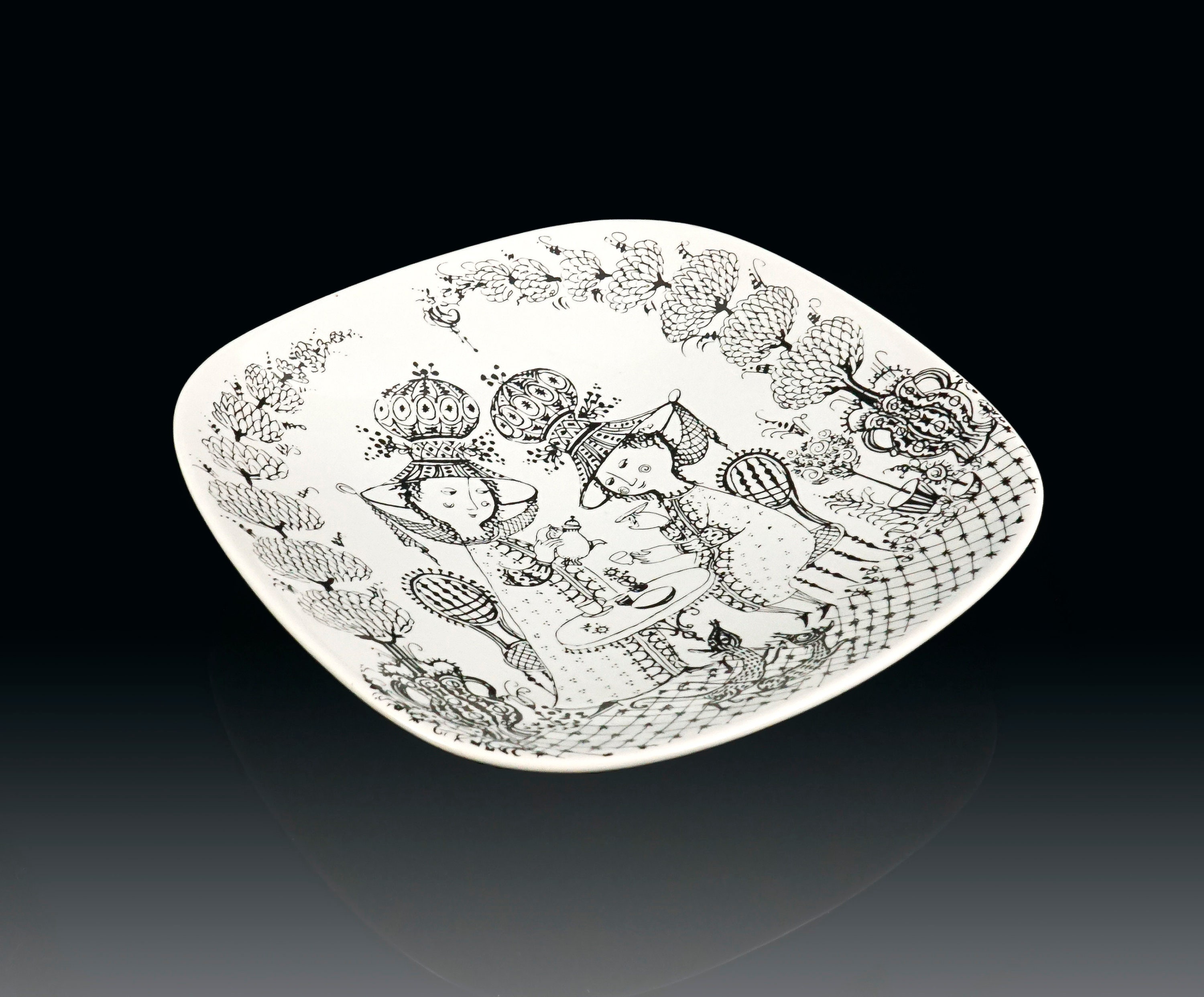 Björn Wiinblad Ceramic Plate 