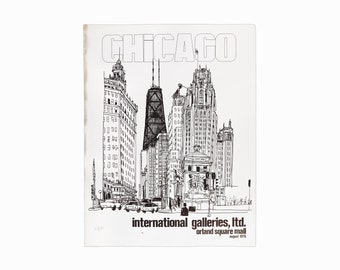 1976 Chicago International Galleries Print Orland Square Mall