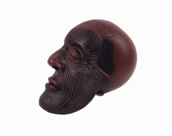 Vintage Ceramic Head Sculpture
