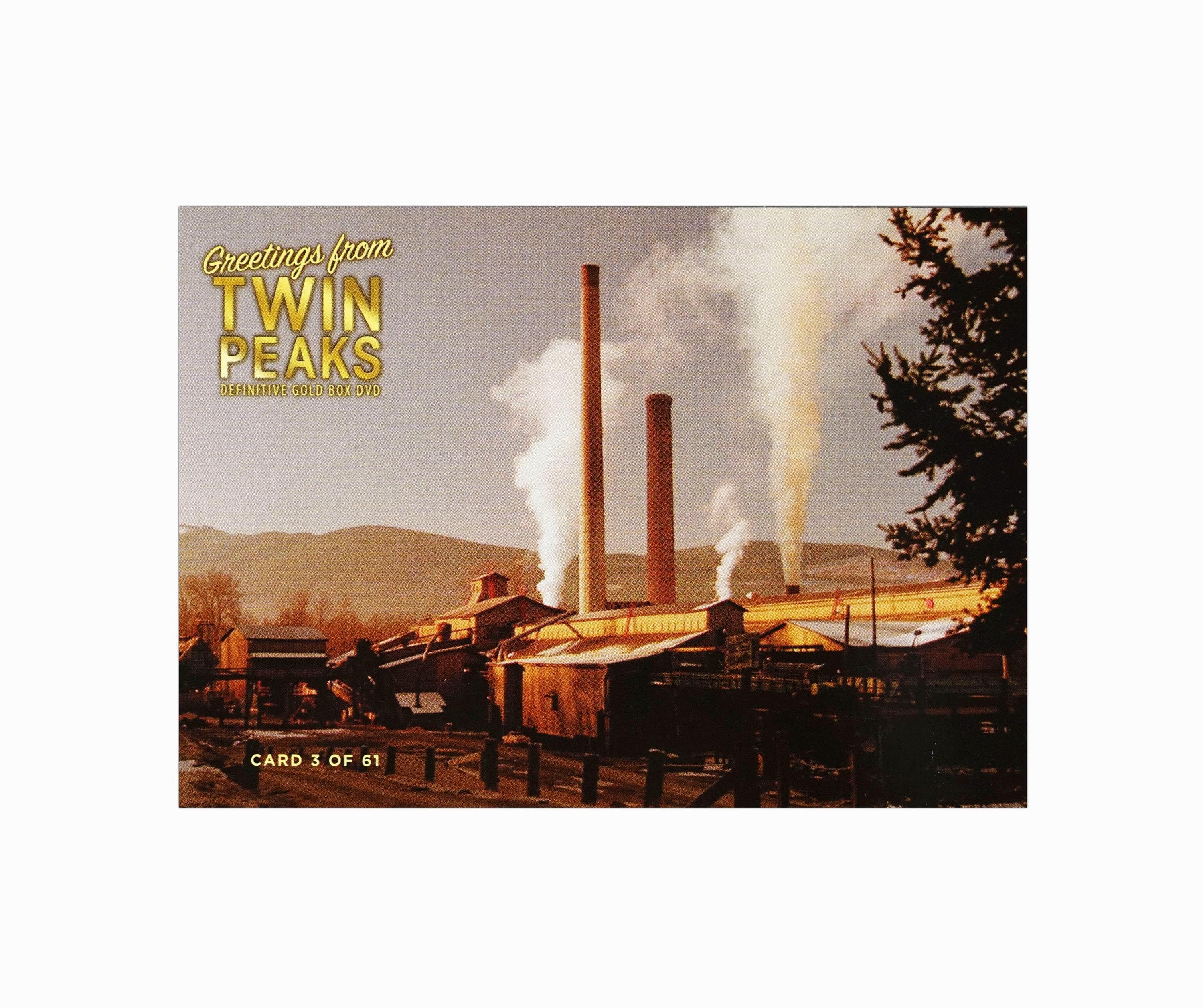 Twin Peaks Gold Box Postcard Card # 3 of 61 Packard Sawmill - Etsy