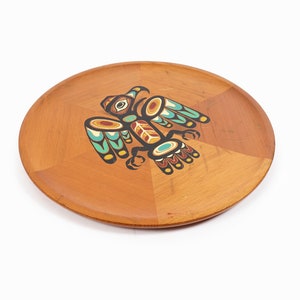 First Nations Wooden Decorative Plate Canada image 3