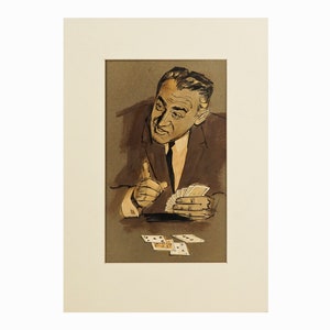 Gwasz Ilustracja komercyjna Magazyn Mid Century Modern
