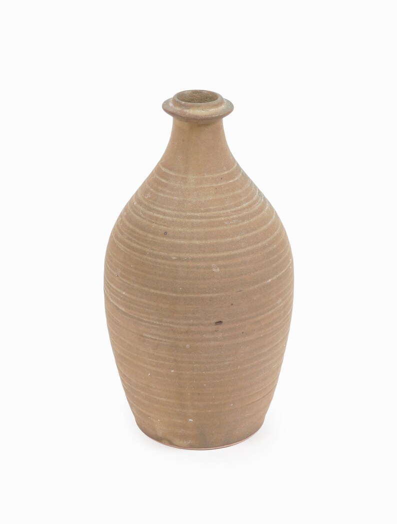 Toyo Japan Small Ceramic Vase Mid Century Modern image 4