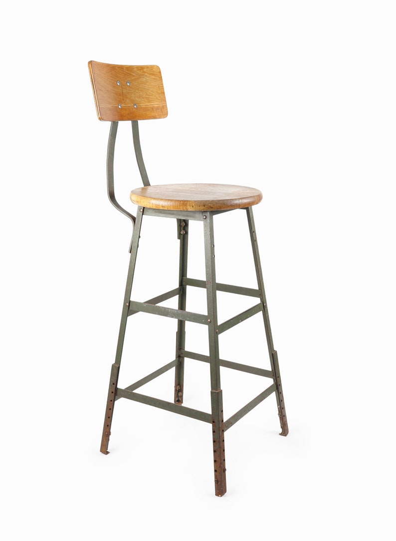 Pollard Brothers Mfg Industrial Stool High Chair image 2