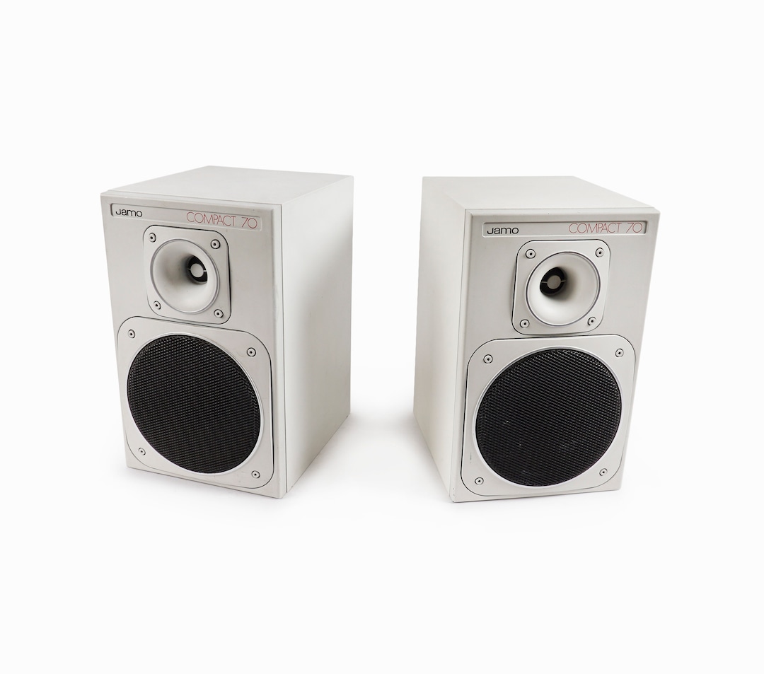 JAMO Compact 70 Speakers Denmark White 90W Stereo Etsy