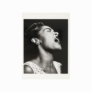 Fotofolio Cartolina Billie Holiday Cartolina Vintage