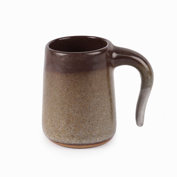 Edna Arnow Ceramic Cup Brown Color