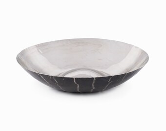 Michael Aram Hammered Bowl Plata Negro Acero Inoxidable