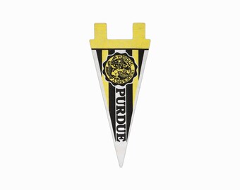 Purdue University Felt Pennant Wool