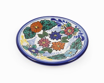 Mexican Talavera Plate Art Dish