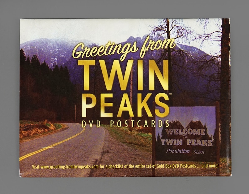 Twin Peaks Gold Box Postcard Card # 49 of 61 Audrey Horne/'s Brother