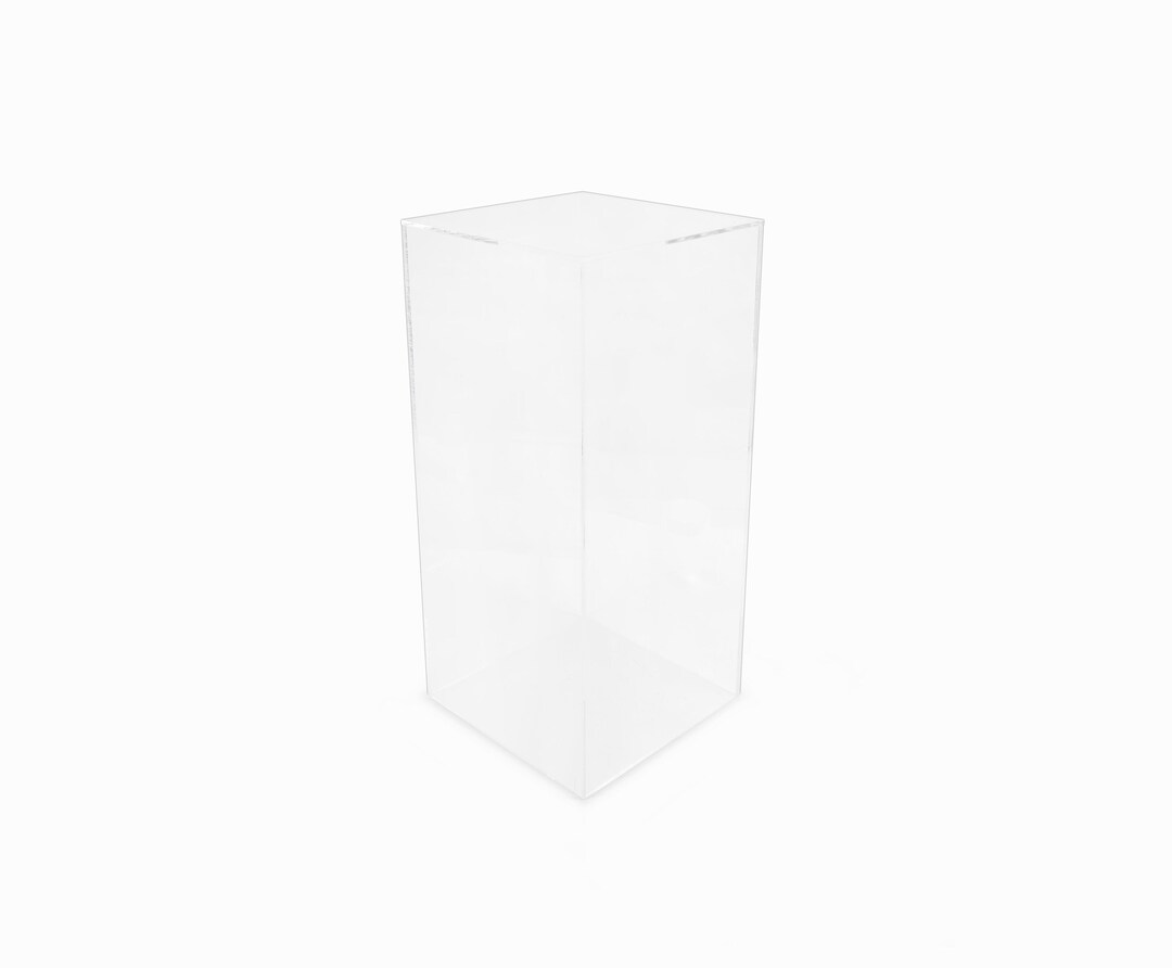 26 Acrylic Display Stand Large Plastic Pedestal Display Etsy