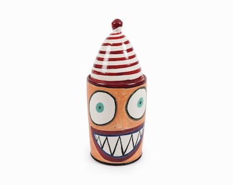 Vintage Ceramic Cookie Jar Where's Waldo?