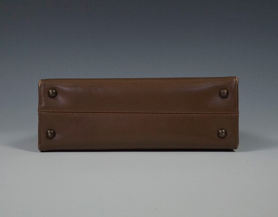 Coblentz Handbag Purse Tan Color Real Leather Vin… - image 8