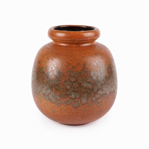 Scheurich Ceramic Vase Germany Vintage 284-19 image 1