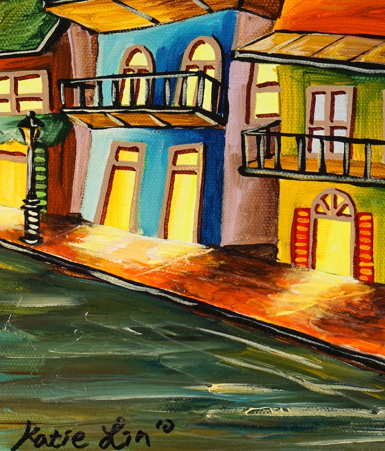 Ya-Li Katie Lin Oil Painting on Canvas New Orleans image 5