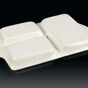 Italian Ceramic Tray Serving Platter Hors d'oeuvre Mid Century Modern Modern image 4