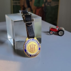 Vintage IHC McCormick-Deering Farm Machines Watch Fob