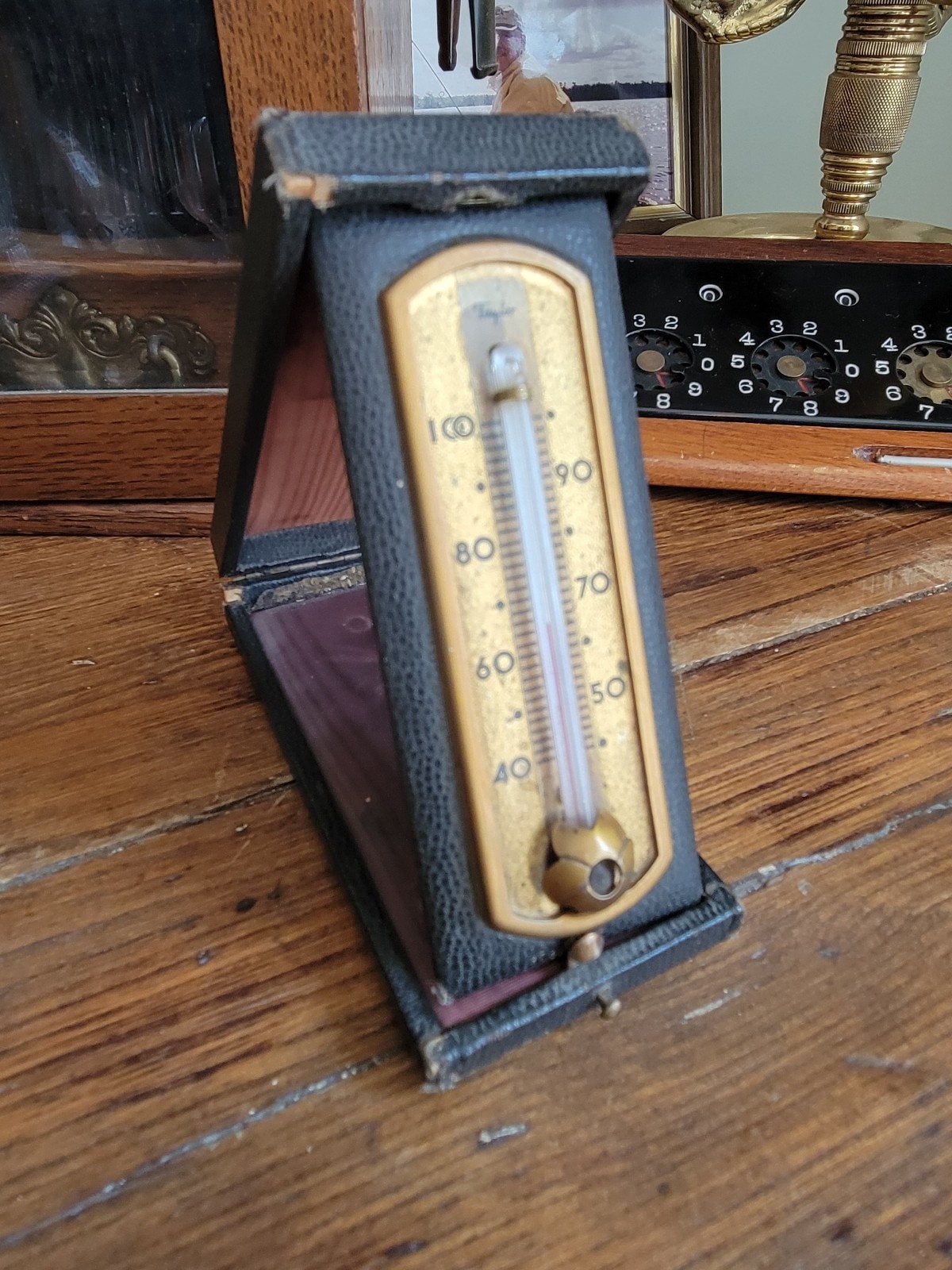 Greenhouse Thermometer Antique Metalware
