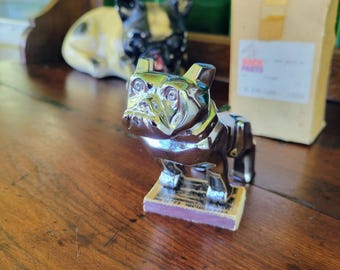 Vintage MACK Truck Chrome Bulldog Hood Ornament New in Box