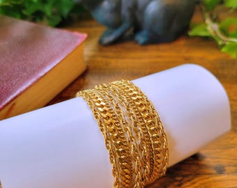 Vintage D'Orlan Multi-Strand Bracelet - Signed DB4 Design