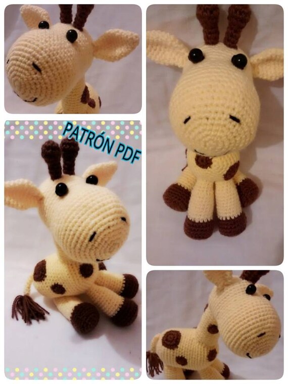 jirafa amigurumi paso a paso