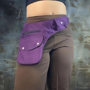 Single Pocket Belt: Mishu Hip Utility Bag, Festival Sling