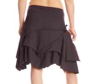 Prairie Skirt MR422 knee length skirt dance knit flow | Etsy