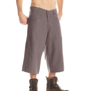 Men&#39;s Skate Shorts ~ Mishu ~ Shorts, Unisex shorts, Capri shorts, Cotton canvas, Unisex, Hip hop, Retro, Festival clothing, 90s