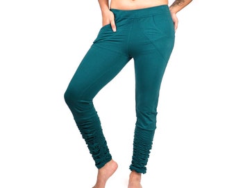 Hiji Pant ~ Mishu ~ Yoga Wear , Hoop Clothing , Alternative clothing , Ruched Pant , Workout Pants ,