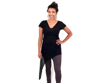 Asymmetrical Fairy Top: Witchy Pixie Clothing