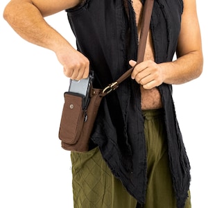 Water Bottle Holder V2 ~ Mishu ~ Water bottle carrier, Festival clothing, Sling bag, Shoulder bag, Small purse, Wallet, Money pouch
