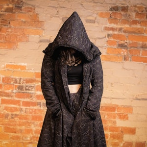 Rag Coat ~ Mishu ~ Witchy Clothing , Fantasy Clothing , Elven Clothing , Fairy Clothing , Asymetrical Clothing , Forest Witch