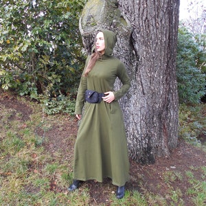 Druid Gown ~Mishu~ Witchy clothing, Goddess clothing, Festival fashion, Forest Witch,
