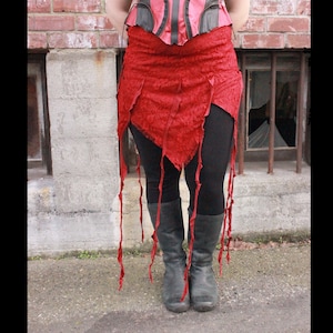 Tendril Skirt ~ Mishu ~ Pixie clothing , Alternative clothing , Apocalyptic clothing , Witchy clothing