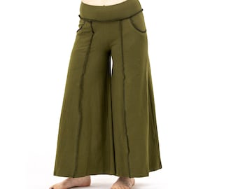 Boho Palazzo Pants: Rough Stitch Festival Fashion