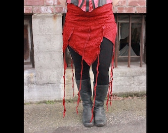Tendril Skirt ~ Mishu ~ Pixie clothing , Alternative clothing , Apocalyptic clothing , Witchy clothing