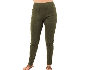 Panel Legging ~ Mishu ~ Yoga wear , Active wear , Burning man clothing , Festival fashion
