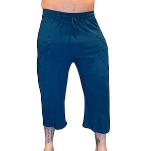 Lucid Print Festival Shorts: Unisex Cotton Jersey, Deep Pockets image 1