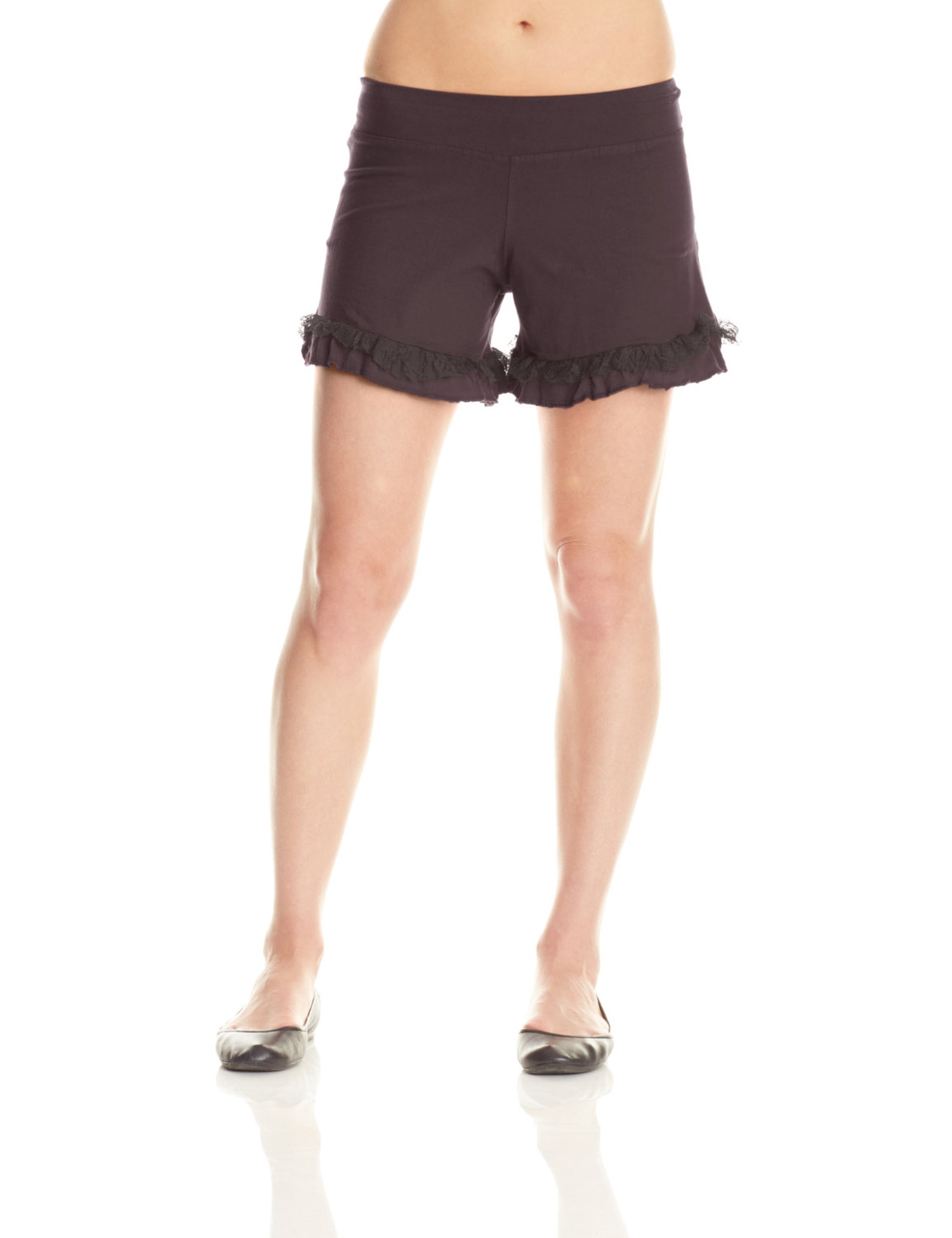 frilly booty shorts