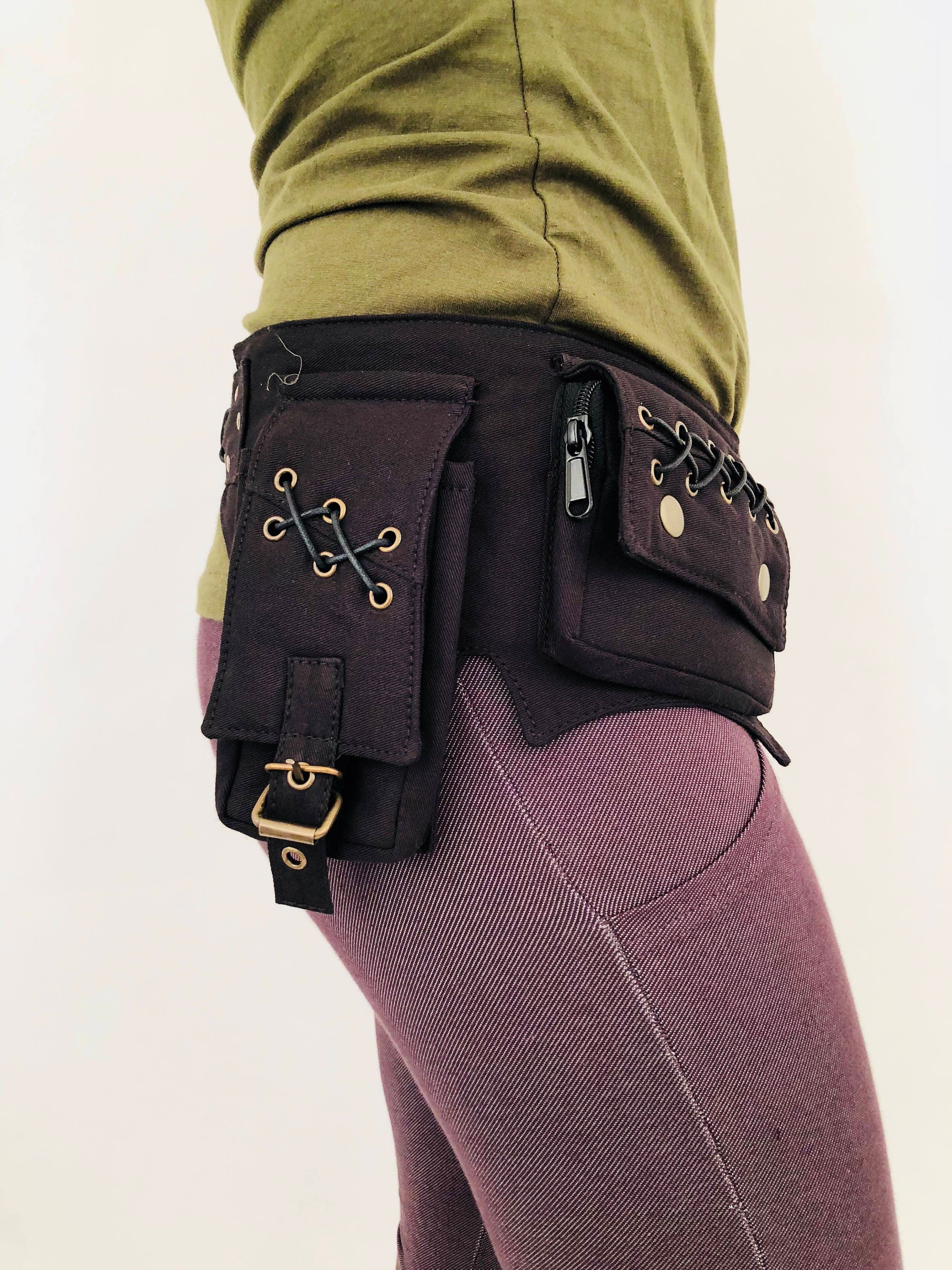 Japanese Belt Brass Utility Belt Festival PocketBurning Etsy