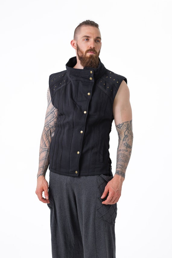 Charmer Vest Mishu Industrial, Cosplay, Alternative Clothing, Festival  Clothing, Goth -  Canada