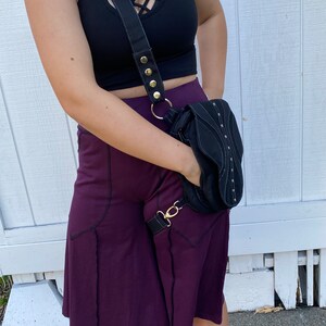 Torba z czaszką: rozkładany bawełniany pasek narzędziowy - pas festiwalowy zdjęcie 10