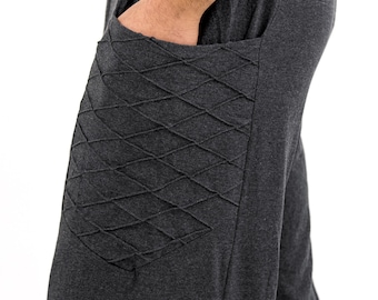 Lucid Cotton Harem Pants: Adjustable Festival Clothing